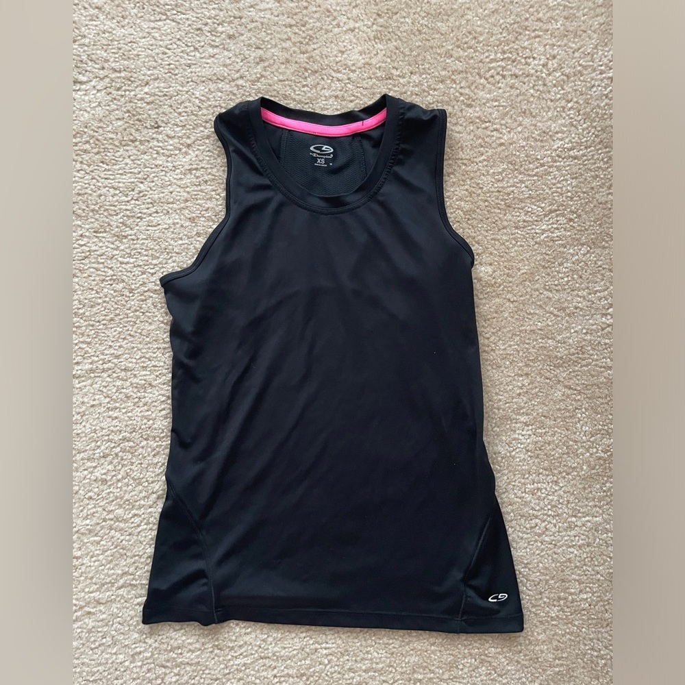 Black Workout Tank Top